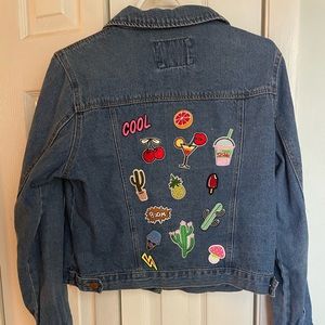 Juniors size Medium jean jacket